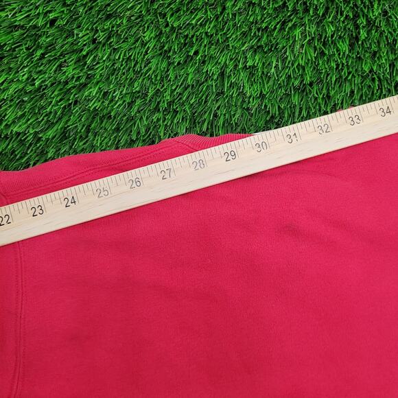 Vintage Champion Sweatshirt Womens Large 21x23 Script Logo - Picture 3 of 16